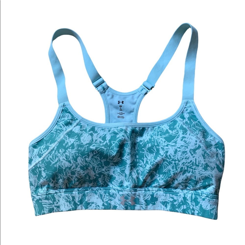 Under Amour Racer Back Sports Bra, Small